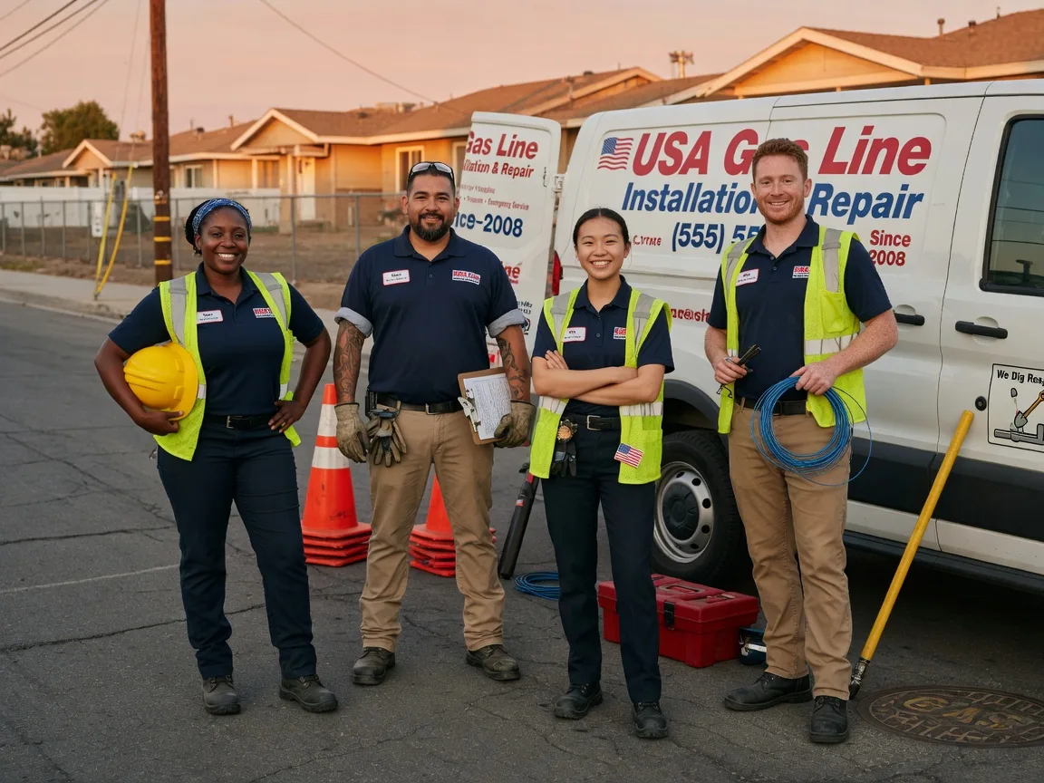 Gas Line Installation company in Daggett, MI